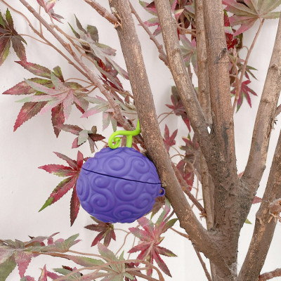 Bao Case OP Cho Airpods 1&2 / Airpods Pro / Airpods 3 Trái Ác Quỷ Luffy Gomu Gomu Nomi - Hàng Chính Hãng