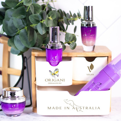 Sữa Rửa Mặt Origani Dermassure (Phiên Bản 2020) -  Clear & Calm Toning Cleanser - Có Chứng Nhận Hữu Cơ  - Xuất Xứ Úc - Giúp làm Sạch Bụi Bẩn Bã Nhờn, Cân Bằng Độ PH Và Kiềm Dầu 