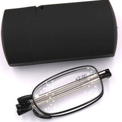 Kính gập 868 màu đen tròng lão 2 độ_nữ