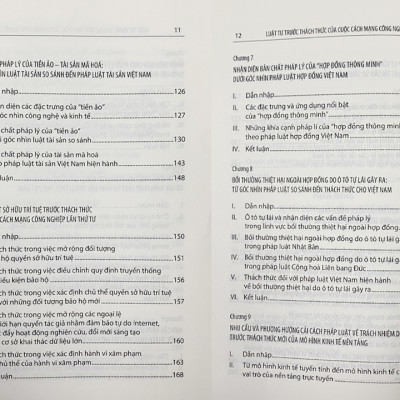Luật tư trước thách thức của cuộc cách mạng công nghiệp lần thứ tư (Sách chuyên khảo)
