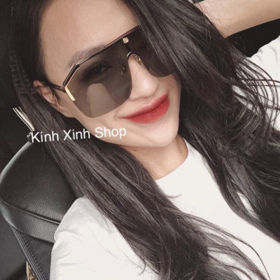 Kính râm, Kính mát unisex Mắt vuông Form to chống nắng thời trang siêu Hottrend - Hàng cao cấp