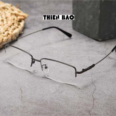 Kính lão thị, viễn thị trung niên NAM NỮ càng titan dẻo KVM367Đ hàng đẹp loại I tròng Nhật bản cao cấp sáng rõ