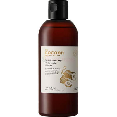 Gel rửa mặt bí đao Cocoon giảm dầu và mụn (50ml/140ml/310ml) - Hàng chính hãng
