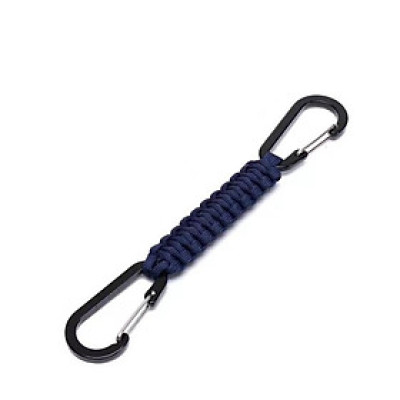 Khóa Khẩn Cấp Carabiner Mỏ Đại Bàng 2 đầu Khóa Móc,Chìa khóa Dây dù đan tay Ngoài Trời,móc Chìa Khóa Treo ba lô trekkin