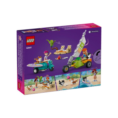 LEGO FRIENDS 42641 Đồ Chơi Lắp Ráp Cuộc Phiêu Lưu Xe Scooter Và Lướt Sóng (113 chi tiết)