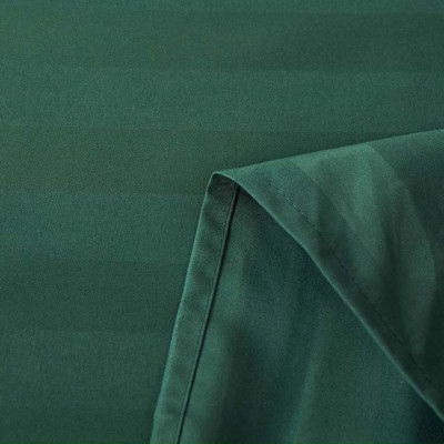 Bộ Ga Gối Cotton Kẻ 3F Lidaco Chuyên Dụng Cho Homestay, Khách Sạn - Xanh Lá