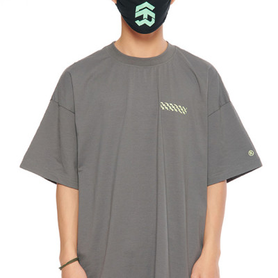  5THEWAY /solid/ Big Logo Mask in BLACK MINT aka Khẩu Trang Đen