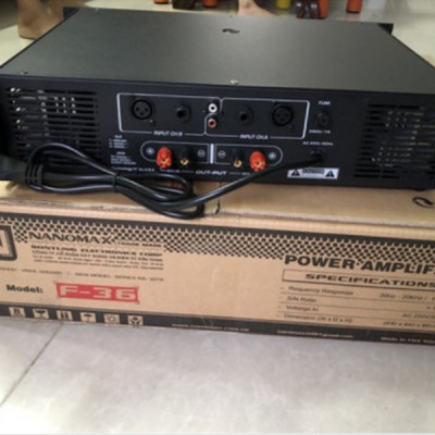 Main Cục Đẩy 36 Sò Nanomax F-36 Công Suất 3200w Hàng Chính Hãng