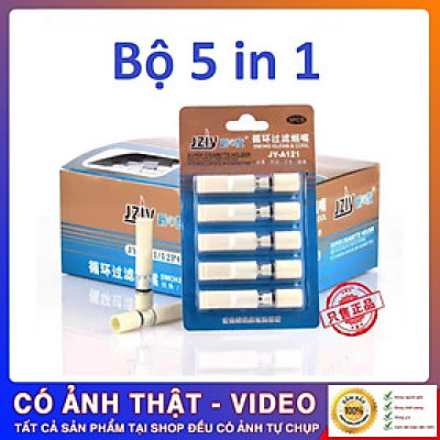 Bộ Đầu Lọc Thuốc Vỉ ComBo 5 Chiếc , Cả 5 Đều Được Cả Size [ Lớn & Nhỏ ] Tái Sử Dụng Nhiều Lần