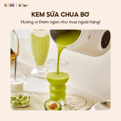 Máy làm sữa hạt Bear 1L SB-SH09Q 1L (800W)- Hàng chính hãng