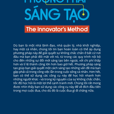 PHƯƠNG PHÁP SÁNG TẠO (The Innovator’s Method) - Nathan Furr, Jeff Dyer - Mai Chí Trung dịch - (bìa cứng)