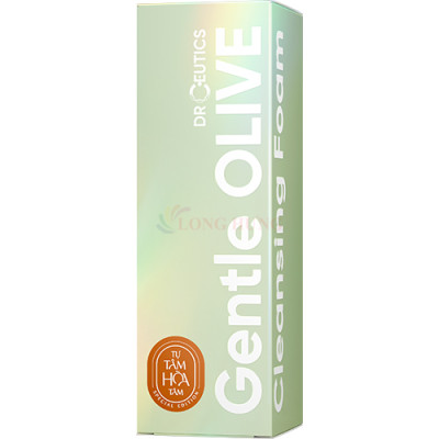 Sữa rửa mặt DrCeutics Gentle Olive Cleansing Foam (150ml) - Hàng chính hãng