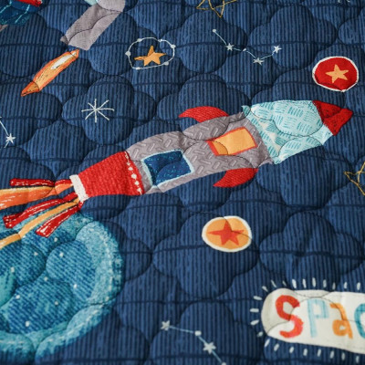 Bộ ga chun chần bốn mùa Everon EPM22072 ( 01 Ga chun chần + 01 Chăn bốn mùa 200x220 + 02 Vỏ gối 45x65)