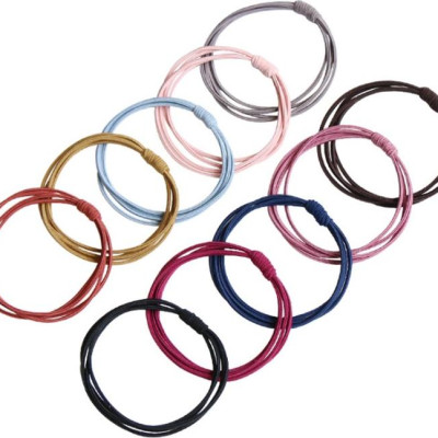 Dây cột buộc tóc nữ - Combo 10 sp (màu ngẫu nhiên)