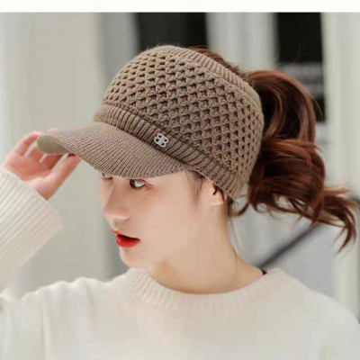 Nón len nam nữ hở đầu lưỡi trai logo 2 lớp thời trang Hàn Quốc mới dona23112002