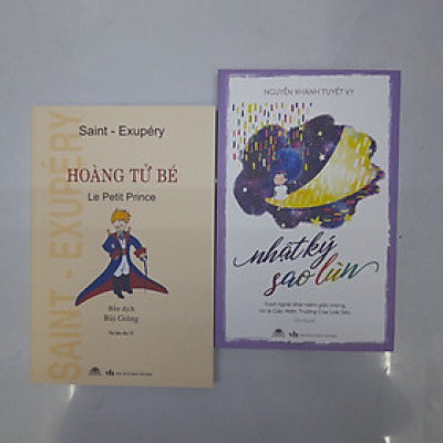 Combo 2 Tiểu thuyết thiếu nhi đặc sắc: Hoàng Tử Bé (bản dịch Bùi Giáng) + Nhật Ký Sao Lùn
