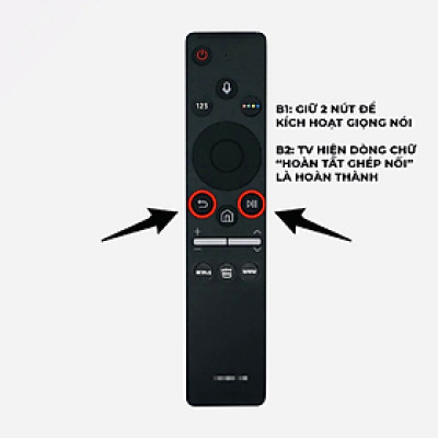 Điều khiển Tivi dành cho SAMSUNG có Voice, remote thay thế hầu hết các loại Smart Tivi , QLED - Hàng Nhập Khẩu