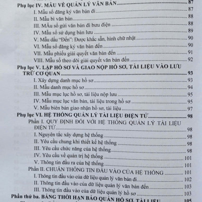 Luật Lưu Trữ - Công Tác Văn Thư, Lưu Trữ; Thời Hạn  Bảo Quản Hồ Sơ, Tài Liệu Trong Hoạt Động Của Cơ Quan, Tổ Chức, Đơn Vị 