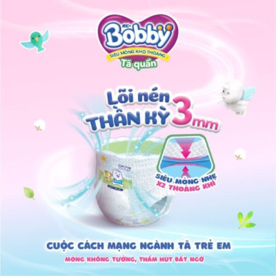 Combo 4 Tã quần Bobby Pants L16 dành cho bé 9 - 13kg