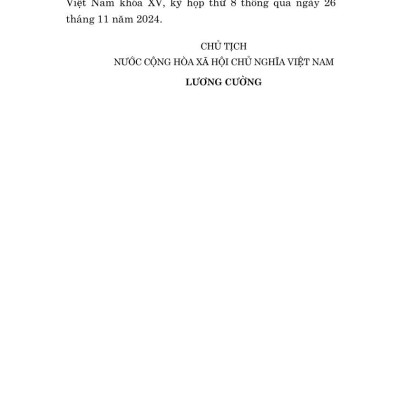 Luật công chứng năm 2024