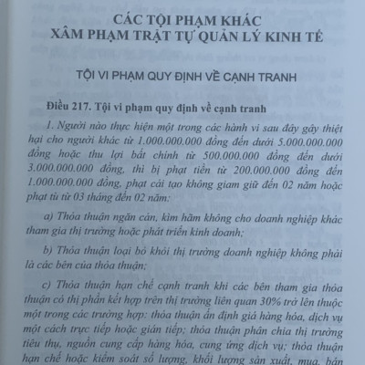 Bình luận Bộ Luật Hình Sự năm 2015 (Bộ 11 cuốn của tác giả Đinh Văn Quế)