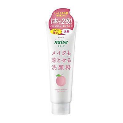 Sữa Rửa Mặt Kèm Tẩy Trang Lá Đào Naive (200g)