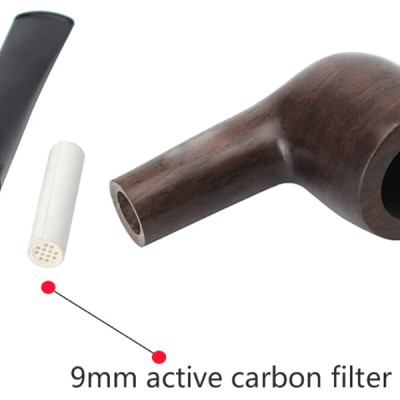 Tẩu thuốc bằng gỗ Rosewood cao cấp D-Brand 450 (màu ngẫu nhiên)