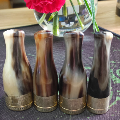 Bộ Tẩu Sừng Bắt Tóp Cuối Điếu Cigar 4 chiếc COB-TS01 Cao Cấp - Món Quà Ý Nghĩa Cho Sức Khỏe