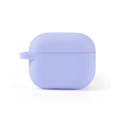 Case Ốp Gel Silicon Dành Cho Airpods 3 Có Nắp Đậy Cổng Sạc-Kèm Móc Khóa- Hàng Chính Hãng 