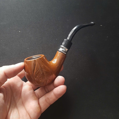 Tẩu thuốc sợi nhựa dẻo ( giao màu ngãu nhiên)