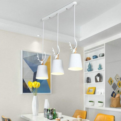 Bộ đèn thả MALINA cao cấp kèm bóng LED chuyên dụng và đế ốp trần (có ảnh thật 100%)