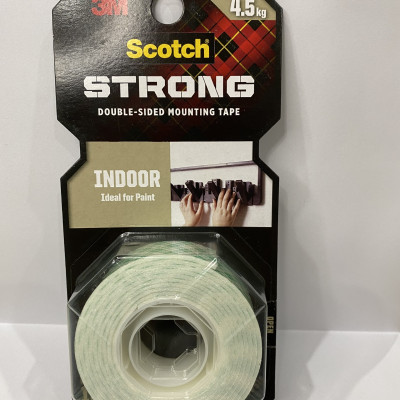 Băng dính hai mặt siêu dính 3M SCOTCH dùng trong nhà 110-S19, 19 mmx 1.5 m