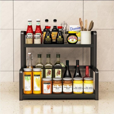 Kệ Gia Vị Để Bàn Nhà Bếp - Kệ Gia Vị Khung Sắt Sơn Tĩnh Điện.