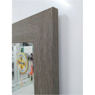 Gương soi Kibath khung viền màu xám