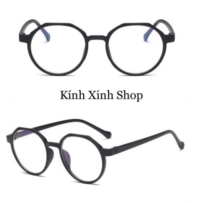 Kính Gọng Mắt Tròn Nhựa Thời Trang