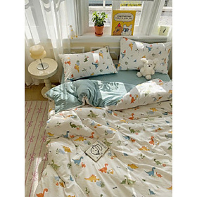 Bộ vỏ chăn ga gối cotton Icy LIDACO sợi cotton mềm mại mát lạnh êm ái từng giấc ngủ