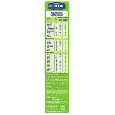 Bột ăn dặm Ridielac Gold lươn cà rốt đậu xanh hộp 200g (7 - 24 tháng)
