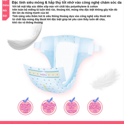 Tã dán Amico nội địa Nhật size S82+6