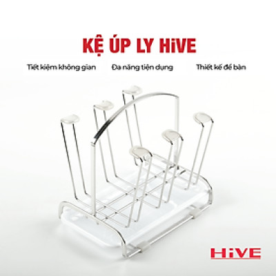 Giá úp ly HiVE inox 304 New Collection