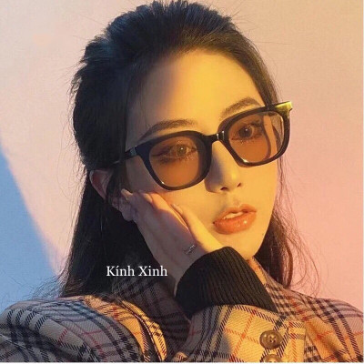 Kính mát mắt vuông unisex thời trang đi Ngày và đêm