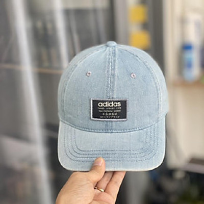Nón kết, mũ lưỡi trai Unisex Adi.das phối vải jeans form chuẩn thời trang cao cấp