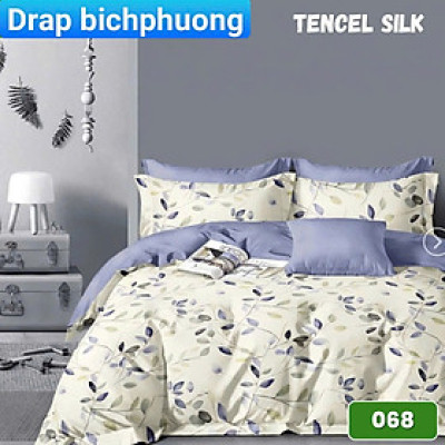  Bộ drap gối Tencel vải Hàn Quốc , đỉnh cao mát , mềm mại { drap và 3 áo gối}