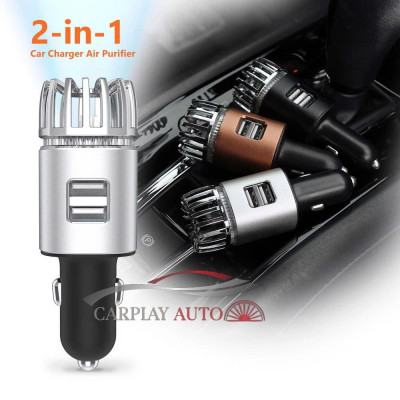 Thiết Bị Khử Mùi KhôngKhí Xe Hơi Mẫu Mới – Khử Mùi Hôi, Diệt Khuẩn, Loại Tốt Có USB , vòi nước