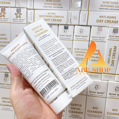 Sữa Rửa Mặt PEONY WHITE GENTLE FACIAL CLEANSER -  Trắng Da - Làm Sạch - Trắng Da - Cân Bằng Độ pH 125ml