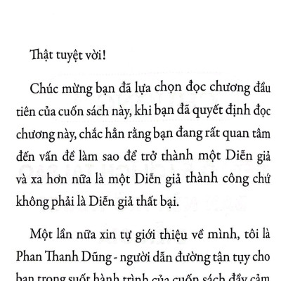 Bí Mật Nghề Diễn Giả