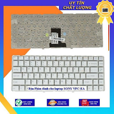 Bàn Phím dùng cho laptop SONY VPC-EA - TRẮNG- KHÔNG KHUNG - Hàng Nhập Khẩu New Seal