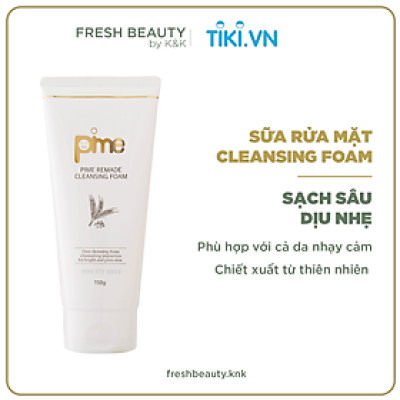 Sữa Rửa Mặt dịu nhẹ 2 in 1 Pime Cleansing Foam sạch cực sâu, tạo bọt mịn 150g