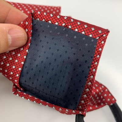 Combo Cavat nam 8cm bộ 56 cà vạt đỏ chấm trắng