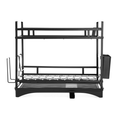 Kệ úp bát đĩa nhà bếp đa năng 2 tầng kèm khay hứng nước . Phân phối bởi Cobi Home.