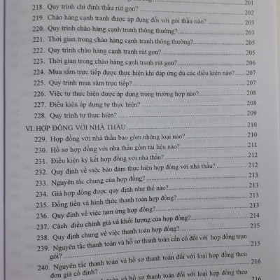 Sổ Tay Tra Cứu Nghiệp Vụ Đấu Thầu - 382 Câu Hỏi Đáp Tình Huống Về Đấu Thầu Qua Mạng Chào Hàng Cạnh Tranh